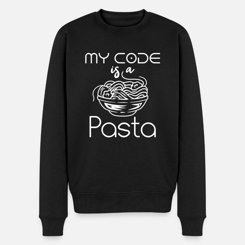 Computer programming - Men's Premium Organic Jumper - black