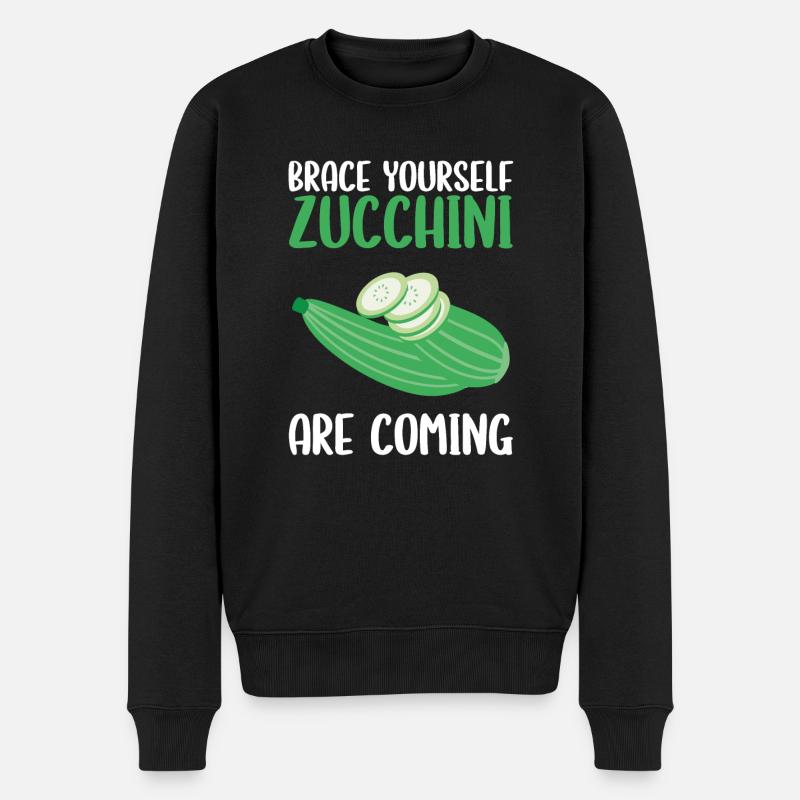 Courgette - Pull Premium bio Homme - noir