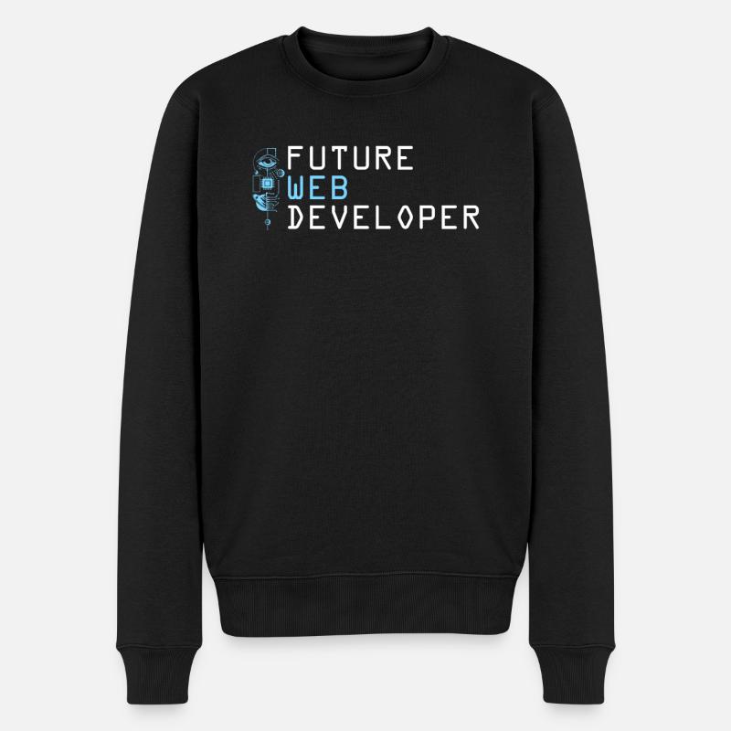 Web Developer Web Developer - Men's Premium Organic Jumper - black
