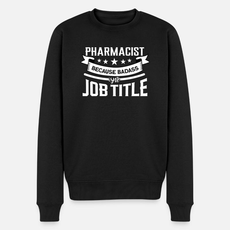 Pharmacien - Pull Premium bio Homme - noir
