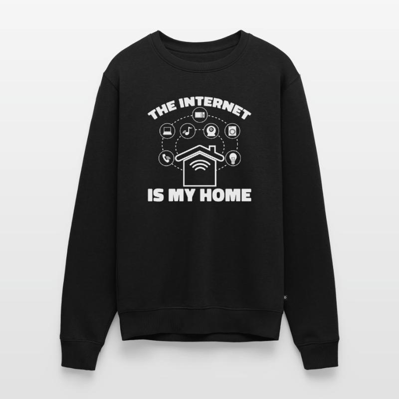 Web Developer Web Developer Internet Men's Premium Organic Jumper