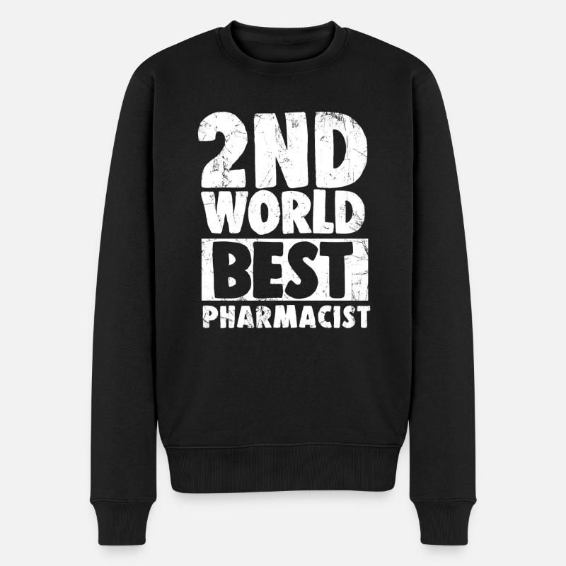 Pharmacien - Pull Premium bio Homme - noir
