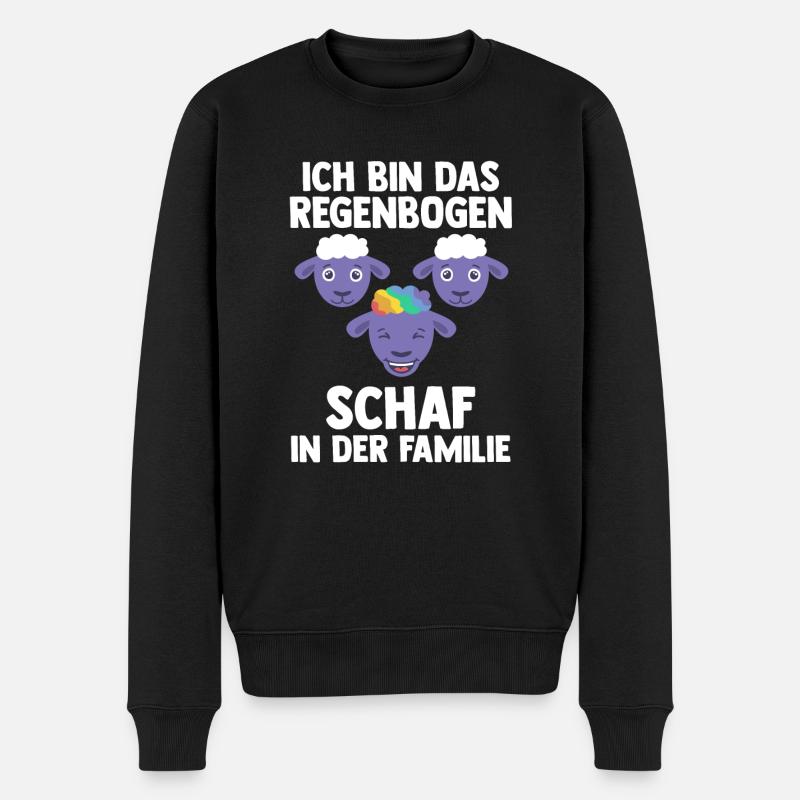 Schullehrer Lehrer - Männer Premium Bio Pullover - Schwarz