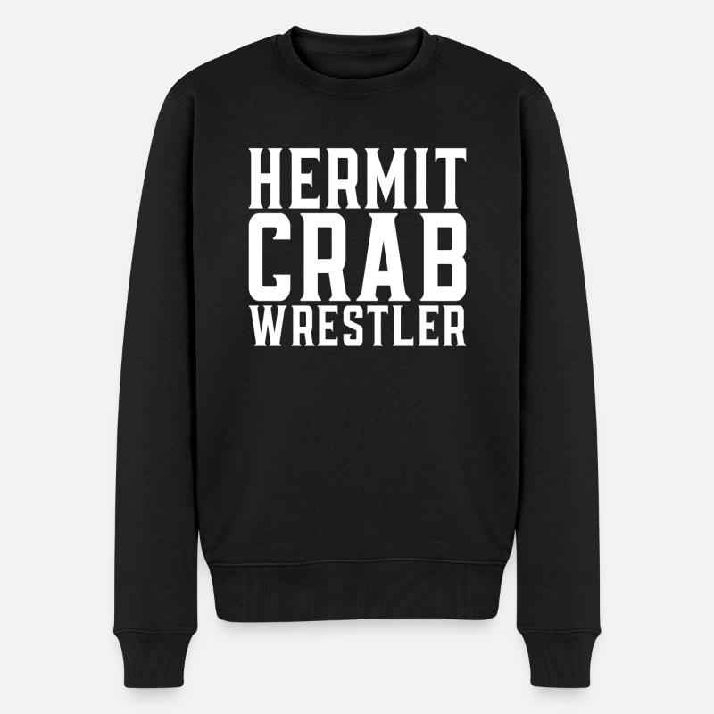 Cadeaux de crabe ermite - Pull Premium bio Homme - noir