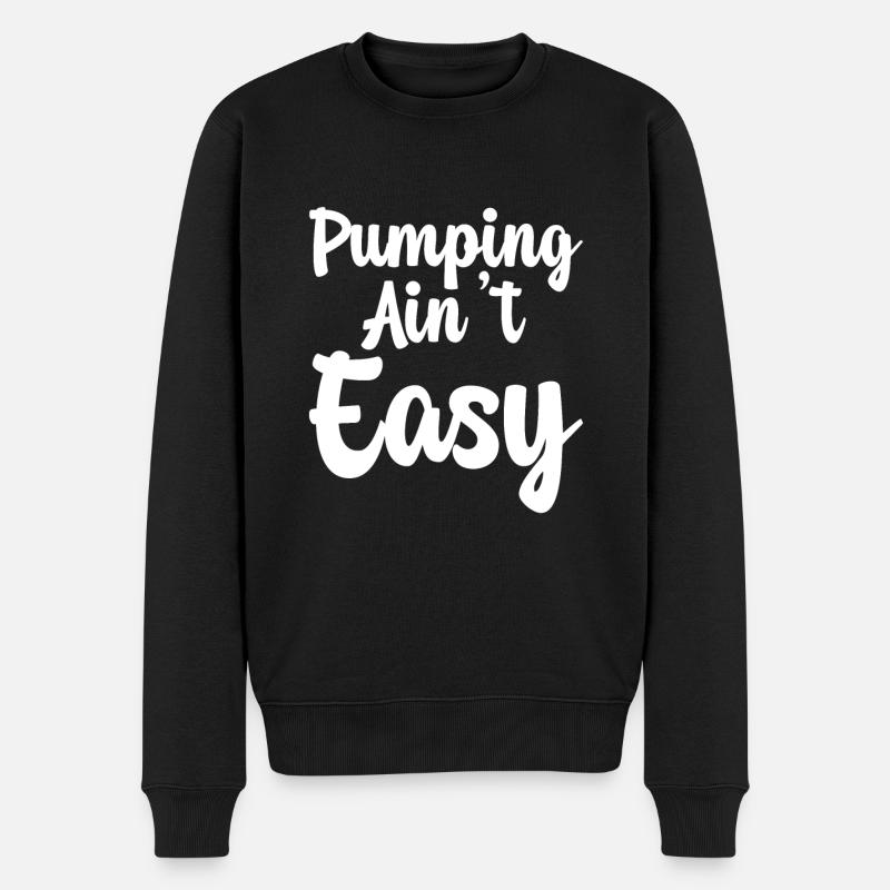 Pomper n’est pas facile - Pull Premium bio Homme - noir