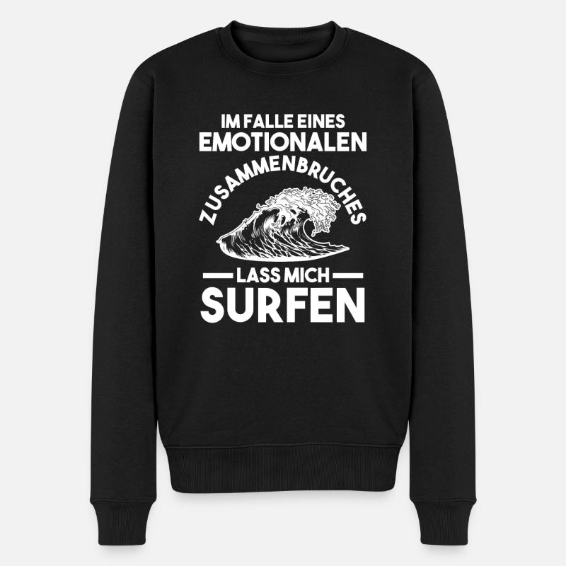 Schullehrer Lehrer - Männer Premium Bio Pullover - Schwarz