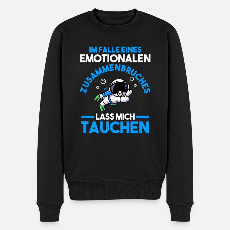 Schullehrer Lehrer - Männer Premium Bio Pullover - Schwarz