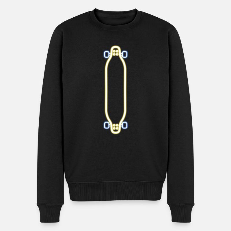 Longboarder Longboard Longboarding - Pull Premium bio Homme - noir