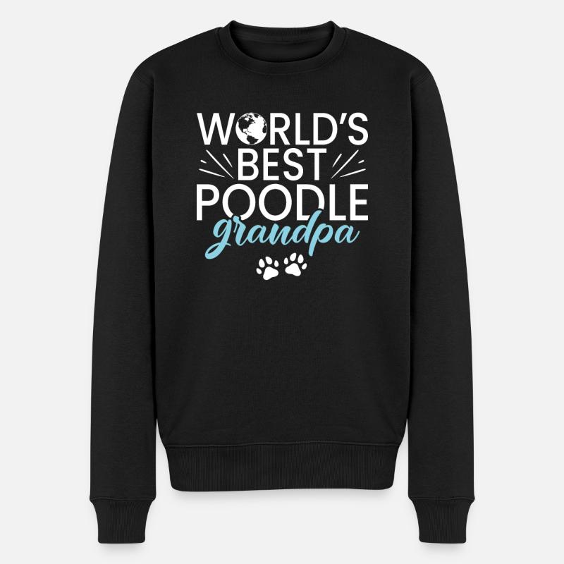 Geschenke zum Suchbegriff: "Pudel" - Männer Premium Bio Pullover - Schwarz