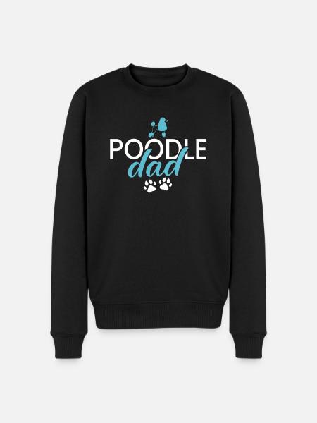 Cadeaux Caniche - Pull Premium bio Homme - noir