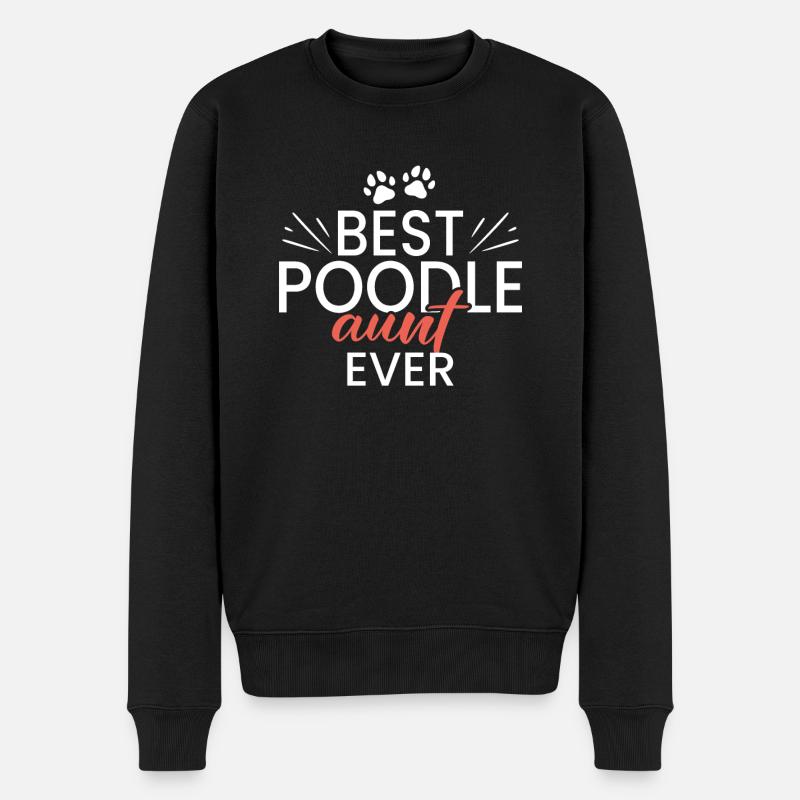 Cadeaux pour caniches - Pull Premium bio Homme - noir