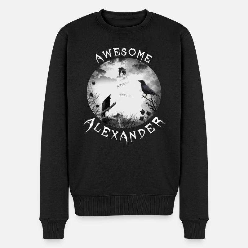 L’anniversaire d’Alexander Alex - Pull Premium bio Homme - noir