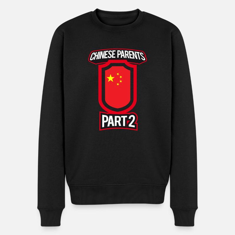 Meilleurs parents chinois partie 2 - Pull Premium bio Homme - noir