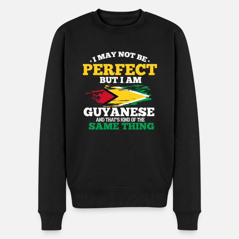 Guyana - Pull Premium bio Homme - noir