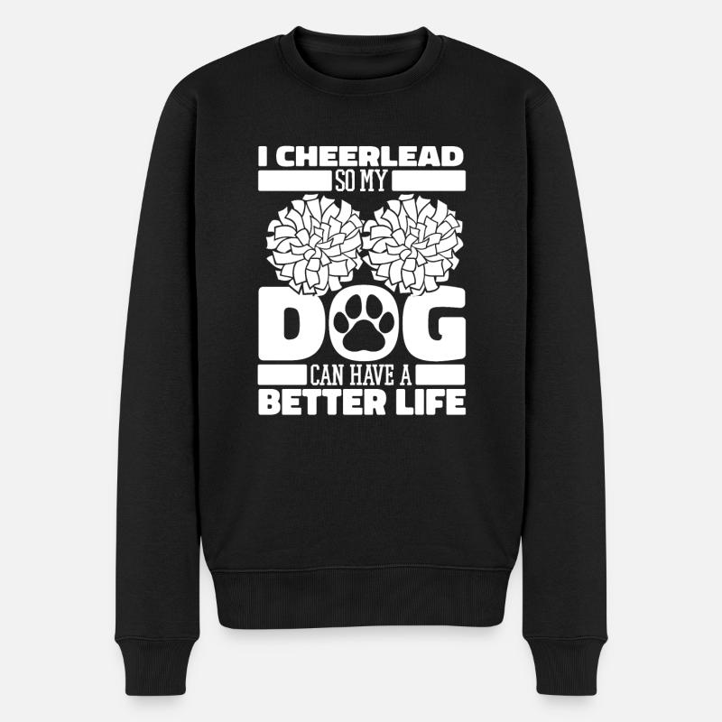 Cheerleader Cheerleading - Pull Premium bio Homme - noir