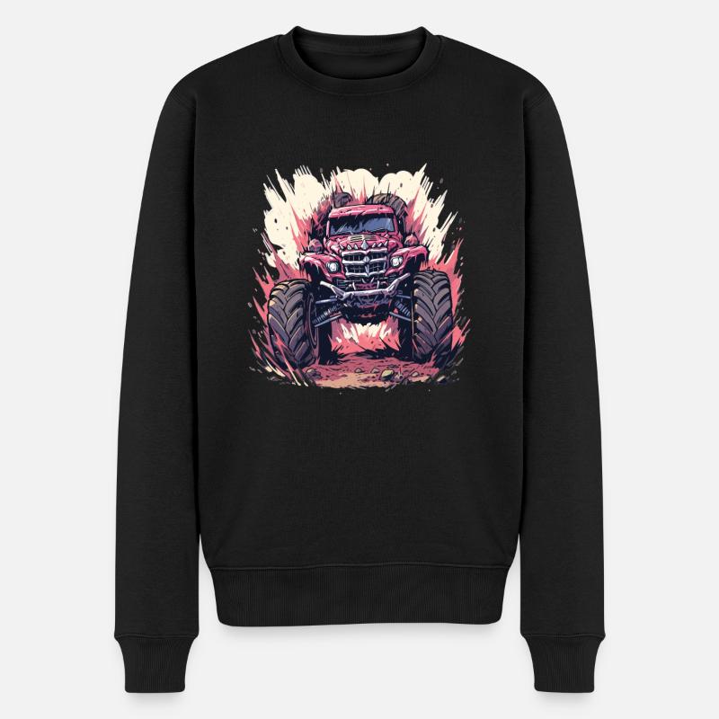 Monster truck - Pull Premium bio Homme - noir