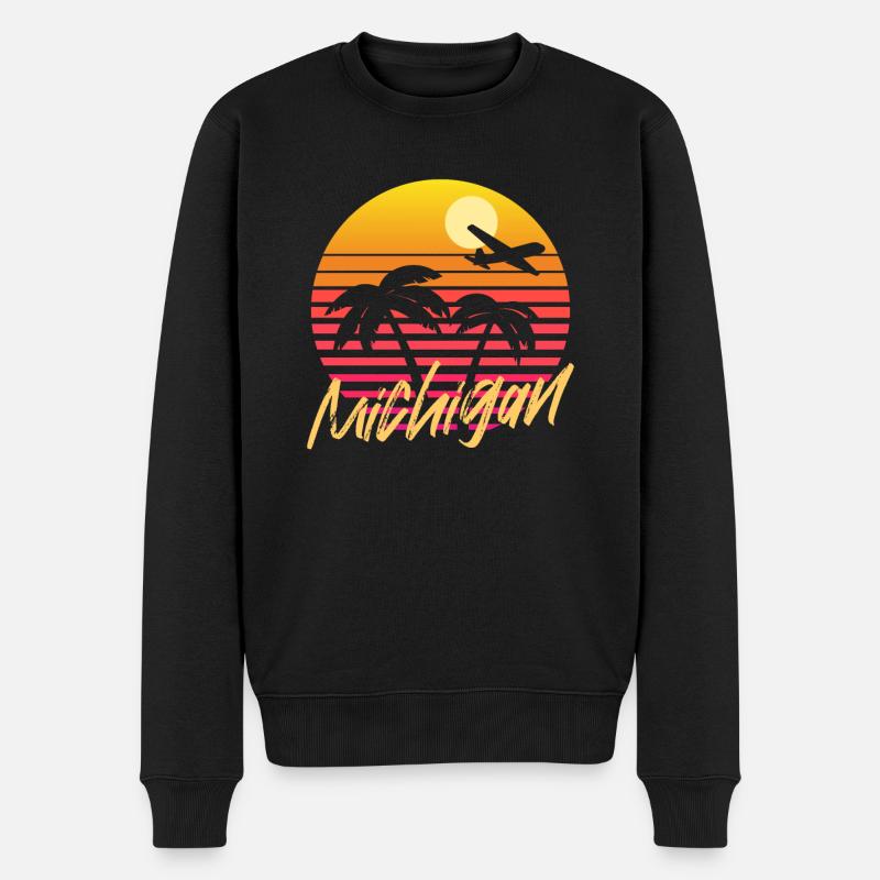 Michigan - Pull Premium bio Homme - noir