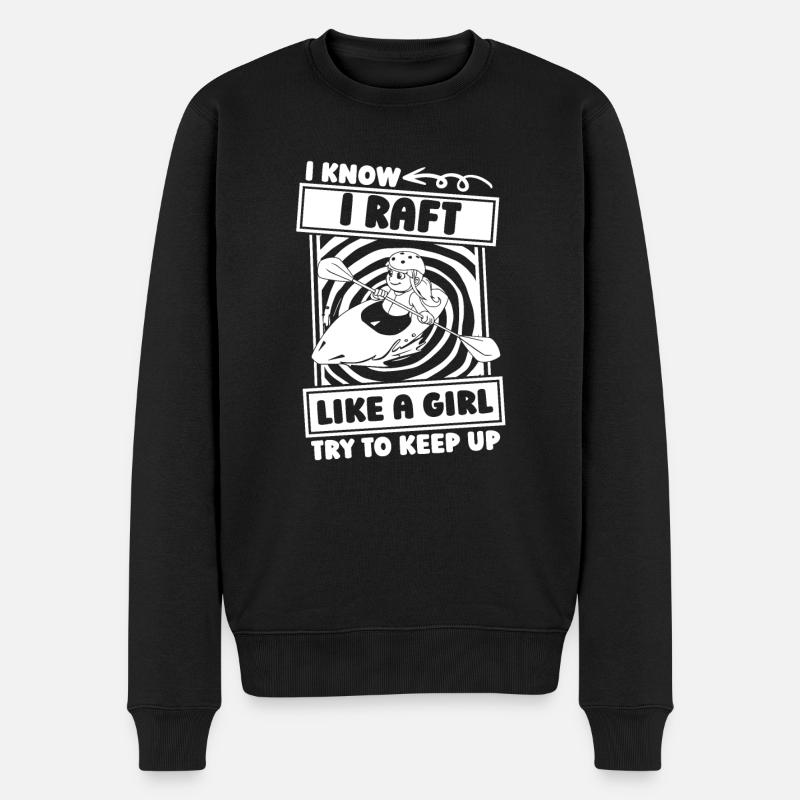 rafting - Pull Premium bio Homme - noir