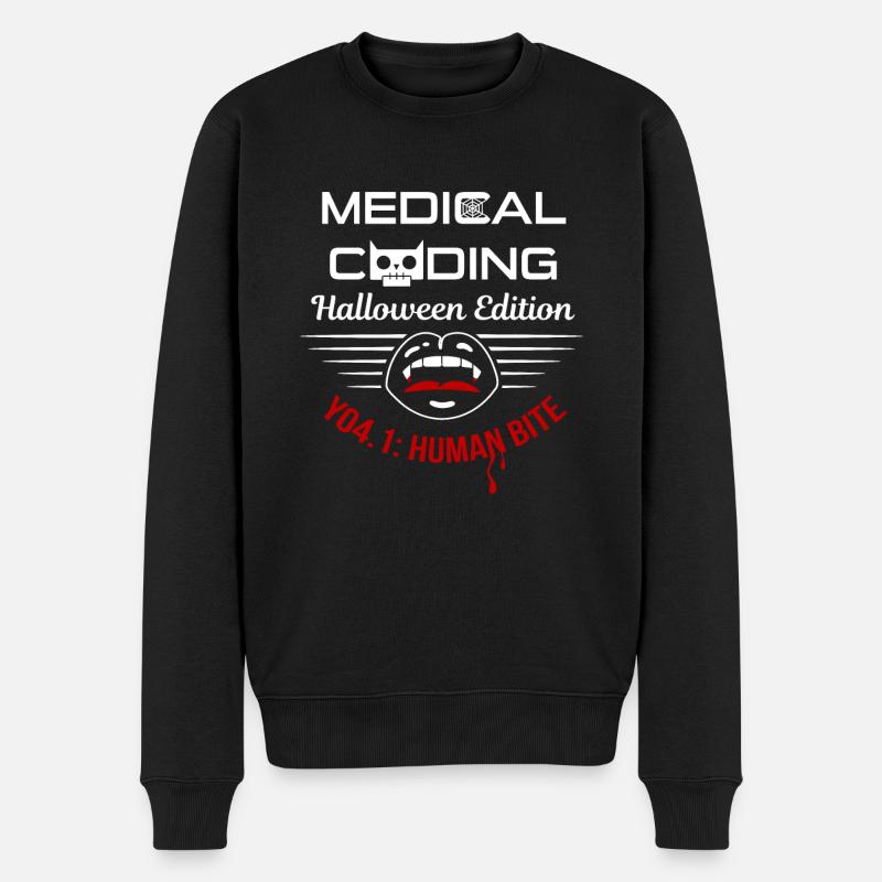 Halloween Medicine Coder Medical - Pull Premium bio Homme - noir