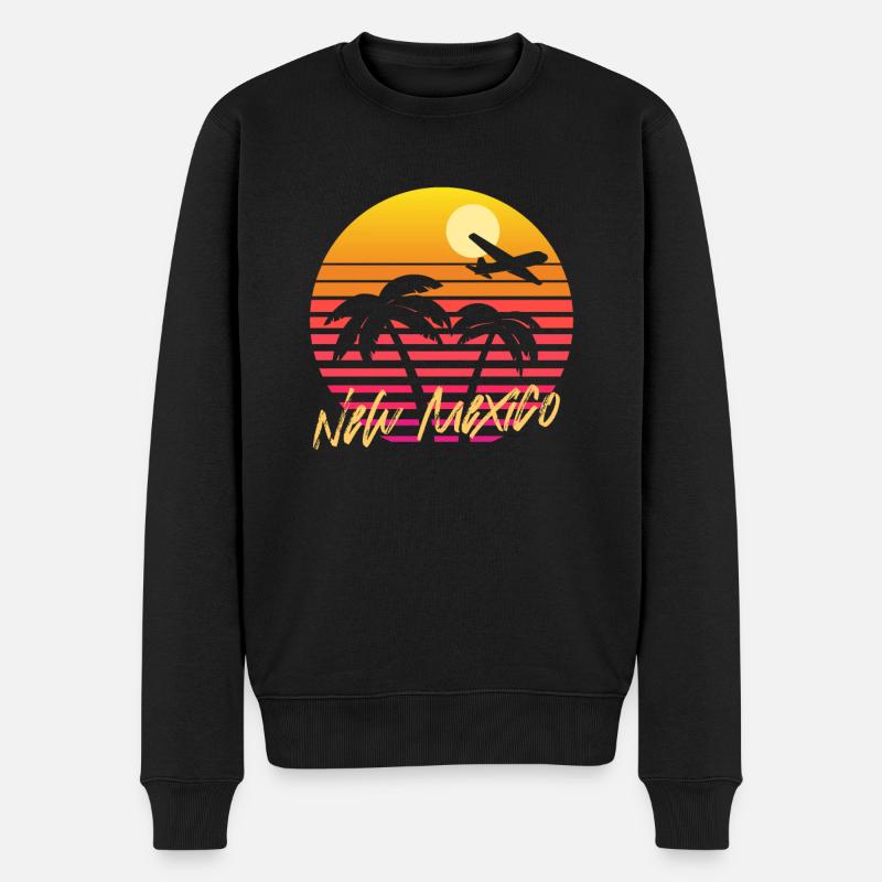 Nouveau-Mexique - Pull Premium bio Homme - noir