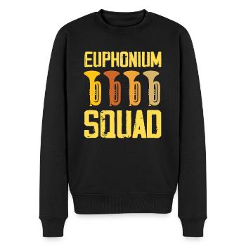 Euphonium Squad - Männer Premium Bio Pullover - Schwarz - Vorne - Nico (187cm)