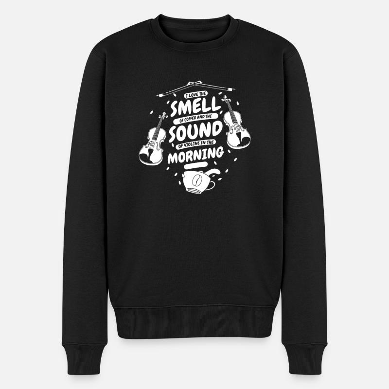 Violon Violon - Pull Premium bio Homme - noir