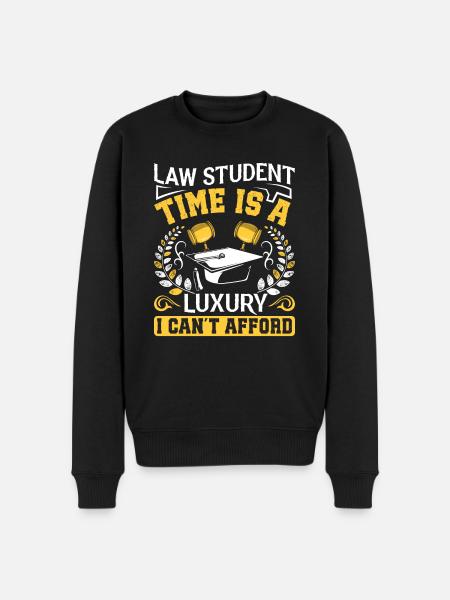 Doctorate Degree great - Men's Premium Organic Jumper - black