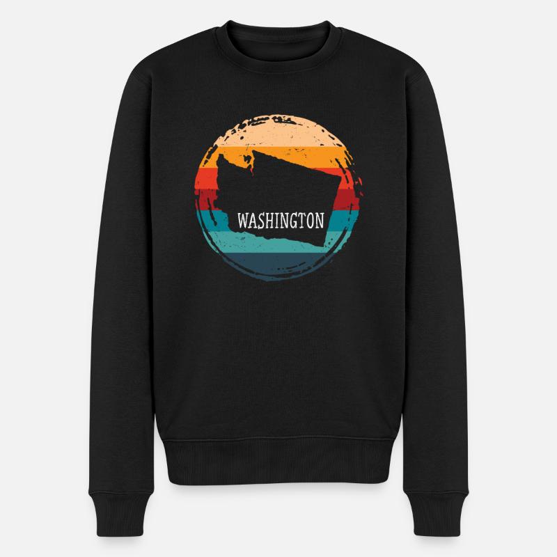 Washington - Pull Premium bio Homme - noir