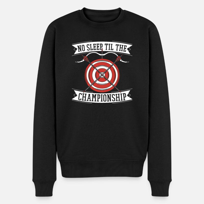 Archery Archery Archer Champion - Pull Premium bio Homme - noir