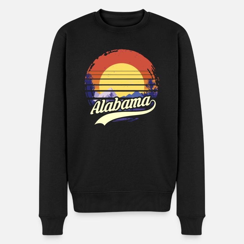 Alabama - Pull Premium bio Homme - noir