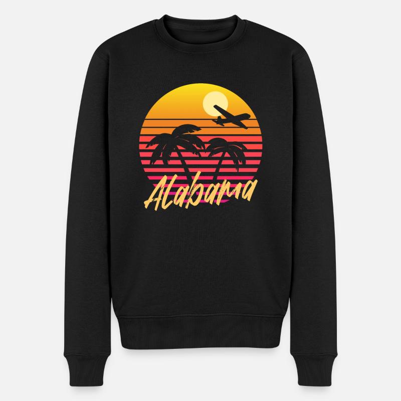 Alabama - Pull Premium bio Homme - noir