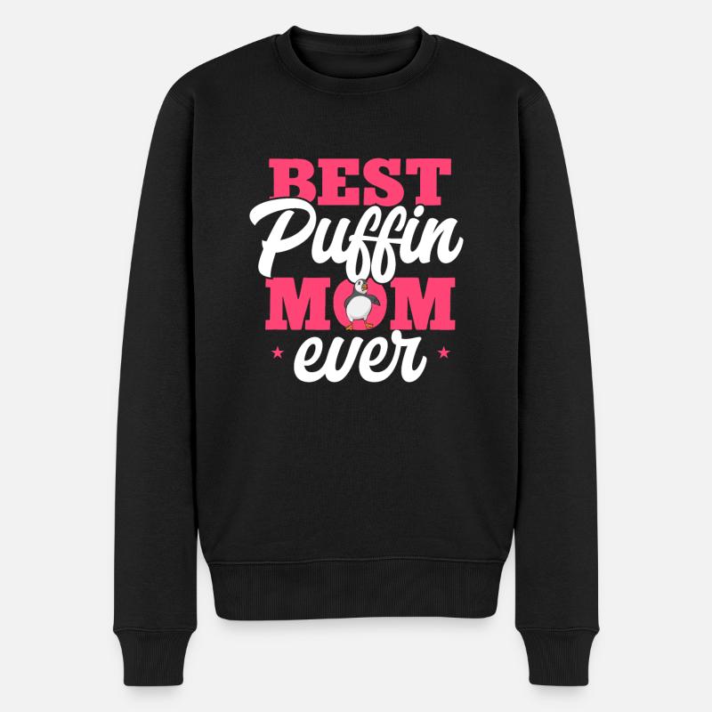 Macareux, Macareux, Starpin, Lunde - Pull Premium bio Homme - noir