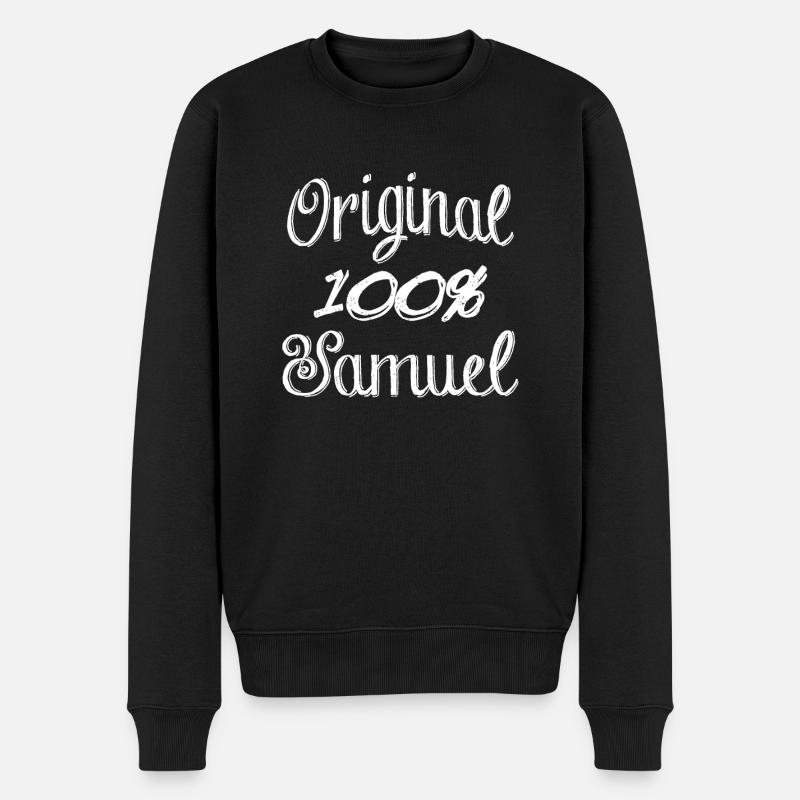Original 100% Samuel - Pull Premium bio Homme - noir