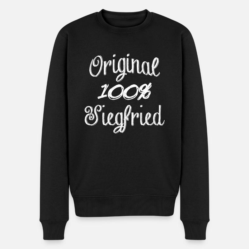 Original 100% Siegfried - Pull Premium bio Homme - noir