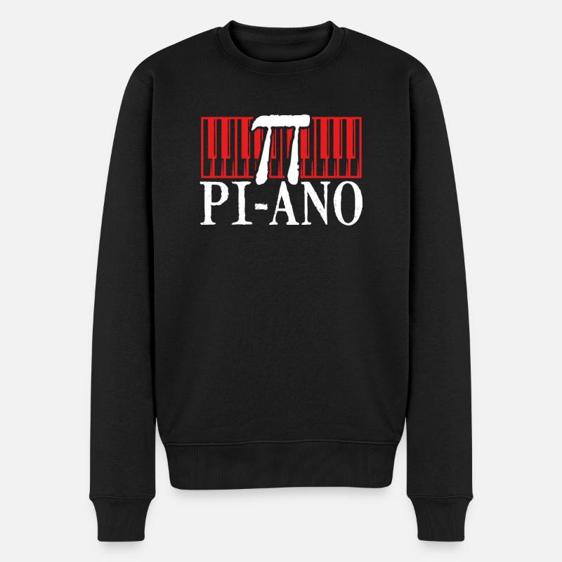 Pi comme au piano - Pull Premium bio Homme - noir