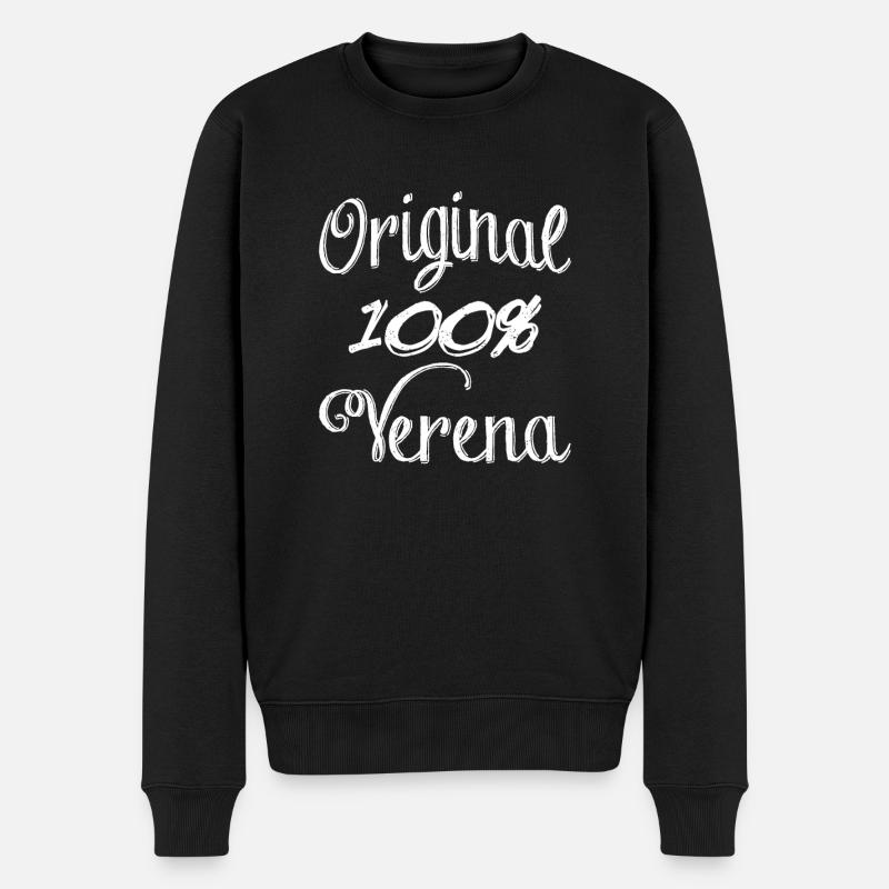 Original 100% Verena - Pull Premium bio Homme - noir