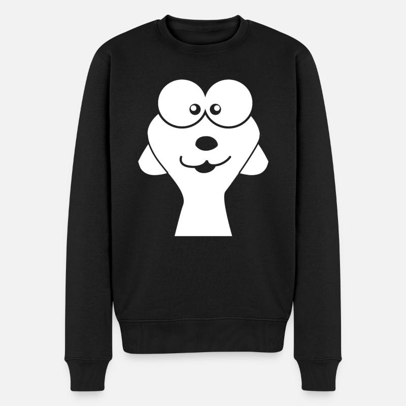 Suricate drôle - Pull Premium bio Homme - noir