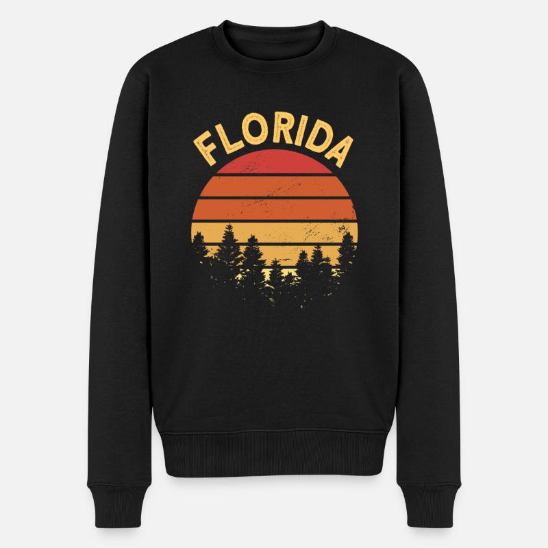 Floride - Pull Premium bio Homme - noir