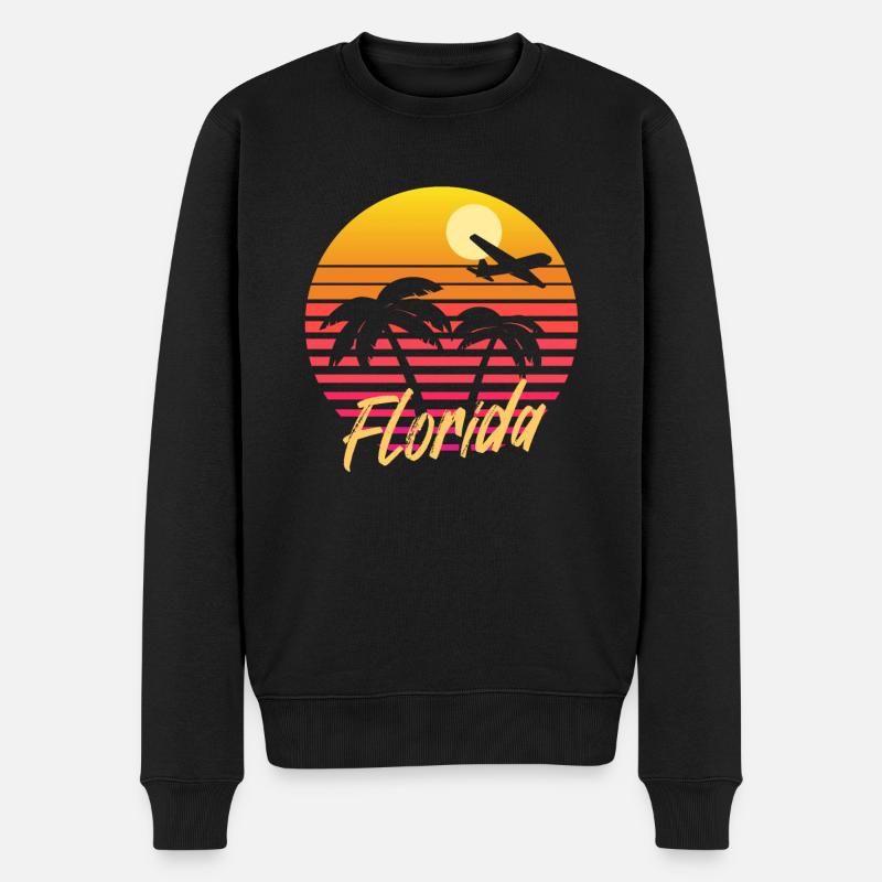 Floride - Pull Premium bio Homme - noir