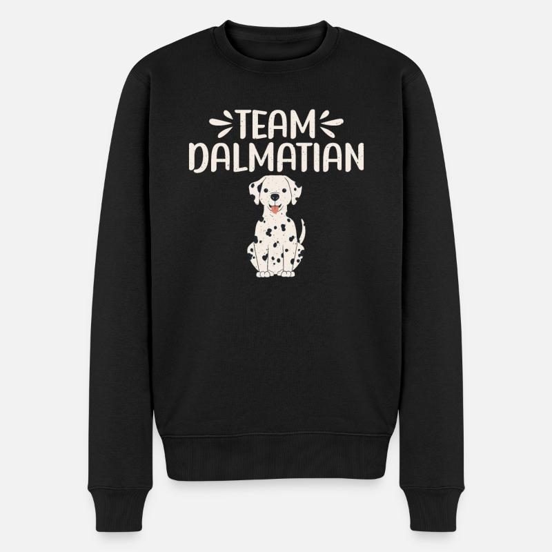 Cadeaux pour les amoureux dalmates - Pull Premium bio Homme - noir