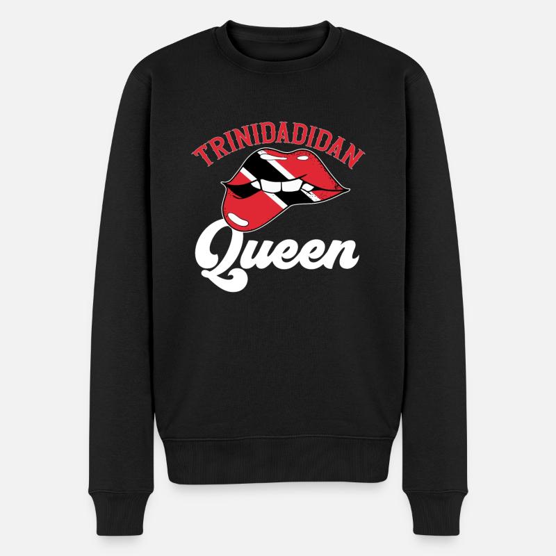 Drapeau de Trinité-et-Tobago - Pull Premium bio Homme - noir