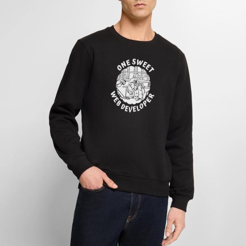 Web Developer Web Developer Men's Premium Organic Jumper