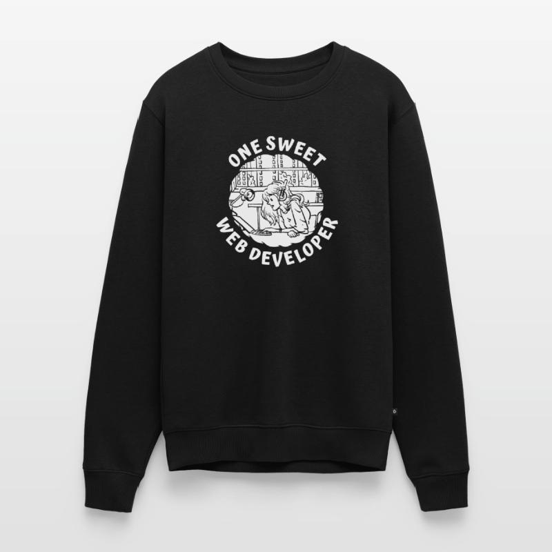 Web Developer Web Developer Men's Premium Organic Jumper