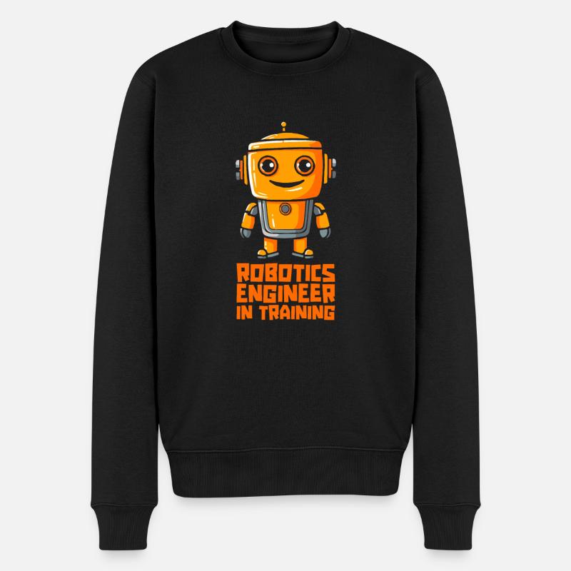 Formation robotique Ai robot - Pull Premium bio Homme - noir
