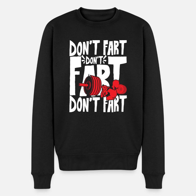 Ne pète pas - Pull Premium bio Homme - noir