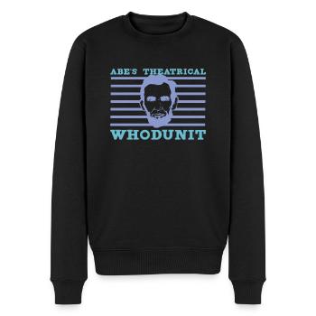 Abraham Lincoln Theater Theatre US History - Männer Premium Bio Pullover - Schwarz - Vorne - Nico (187cm)
