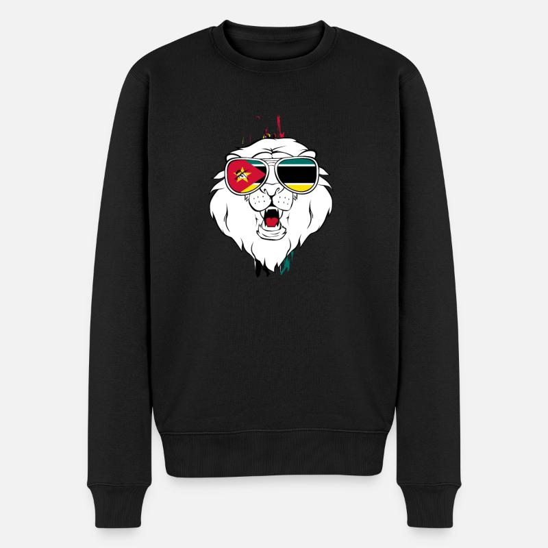 Mozambique - Pull Premium bio Homme - noir