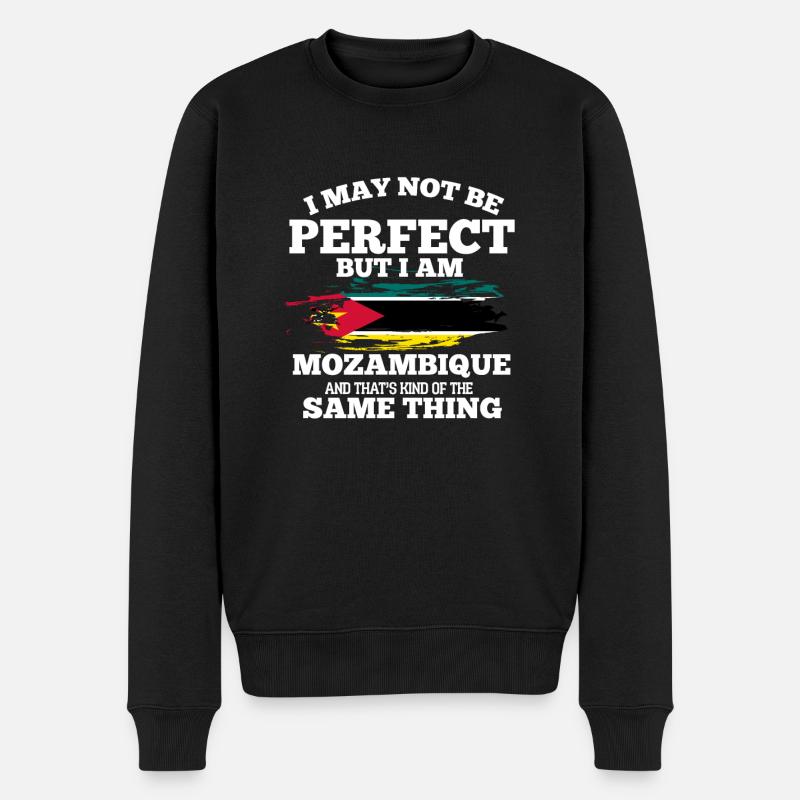 Mozambique - Pull Premium bio Homme - noir