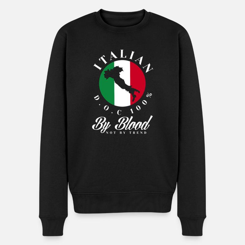 Drôle de cadeau Italie - Pull Premium bio Homme - noir