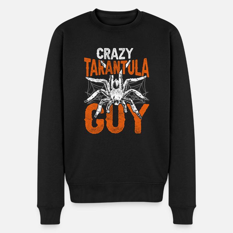 Vogelspinne Crazy Tarantula Guy - Pull Premium bio Homme - noir